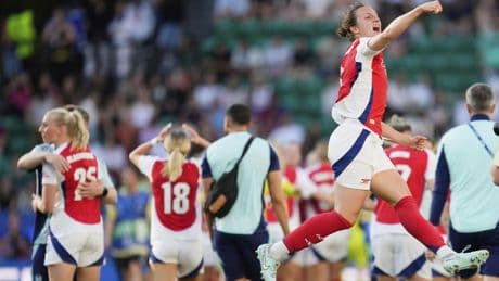Arsenal has stunned Barcelona to win the Women's Champions League