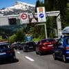 Vakantiedrukte op Europese wegen: flinke files rond Lyon, uur vertraging voor Gotthardtunnel