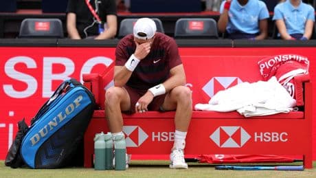 Jack Draper shares tonsillitis struggle as Queen's Club campaign comes to an end
