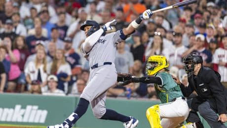Aaron Judge finally delivers big response to ‘incredible’ Red Sox ace Garrett Crochet