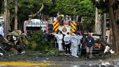 Kolumbien: Autobombe explodiert in belebter Straße