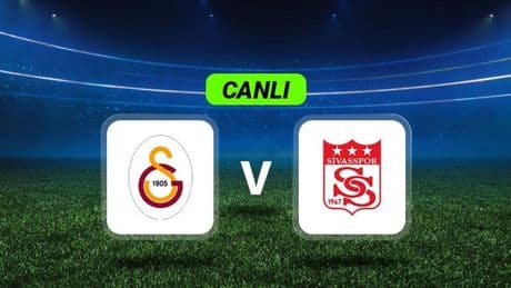 Canlı maç anlatımı: Lider Galatasaray, Sivasspor karşısında