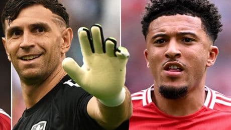 Man Utd transfer news LIVE: Deadline day as Emi Martinez deal 'agreed', Jadon Sancho issue