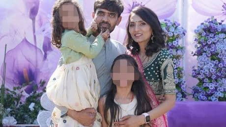 Two children orphaned after Air India plane crash kills dad scattering mum's ashes