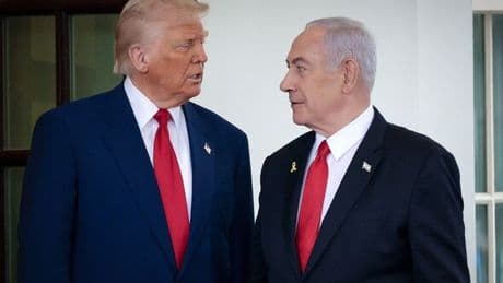 Trump and Netanyahu 'agree to end Gaza war' with Palestinians 'moved out' of the strip
