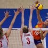 Geen geboren leider, wel een vedette: hoe nieuwe captain de Oranje-volleybalsters inspireert
