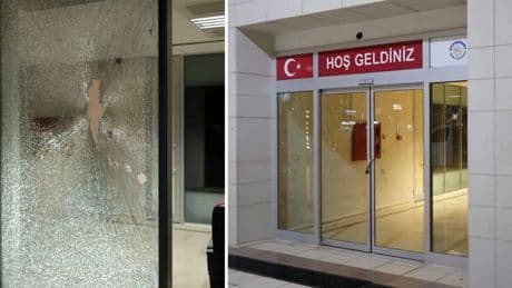 CHP'li belediye binasına taşla saldırı: Zanlı tutuklandı