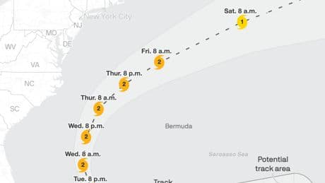 Hurricane Erin triggers storm alerts in N.C., Virginia as some East Coast beaches shut