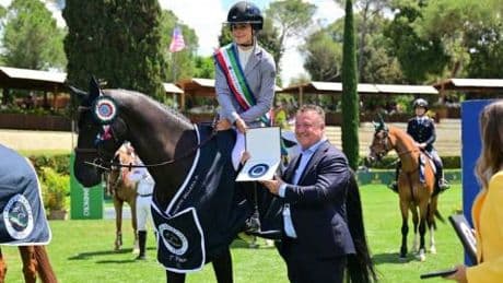 Marie Eder Ferrero a 17 anni vince a Piazza di Siena