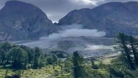 Panik in den Dolomiten - Schlammlawine überrascht Wanderer