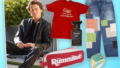 John Owen Lowe’s style secrets: patchwork jeans, dad Rob’s scent, mom’s ring