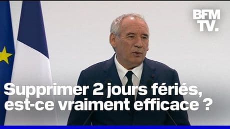Combien pourrait rapporter à l’État la suppression de deux jours fériés?