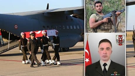 Türkiye şehitlerini uğurluyor: Kahraman askerler için memleketlerinde cenaze töreni!
