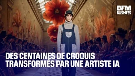 Un défilé de mode entièrement conçu avec l'IA