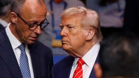 Ukraine-Krieg: Wie Friedrich Merz Donald Trump von einem schnellen Deal abbringen will