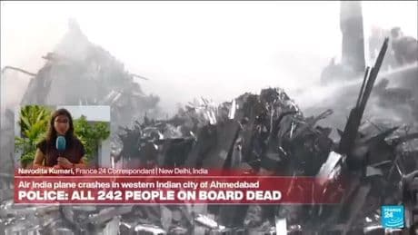 'No survivors' in Air India flight crash, says police chief