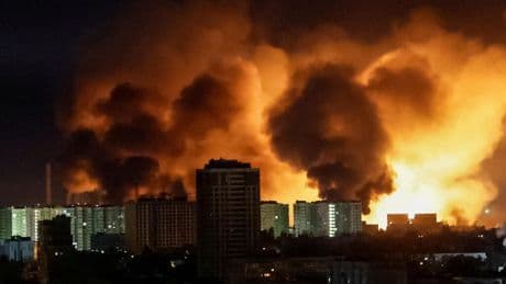 Ukraine: drones, missiles russes... «nuit de terreur» dans la région de Kiev