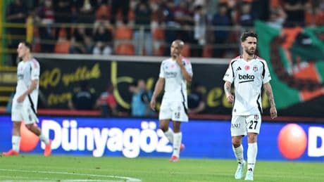 Beşiktaş, Alanyaspor deplasmanında 1 puanla yetindi