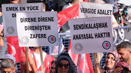 Sendikal örgütlenmede zayıflık sürüyor: Sendikalı işçi sayısı altı ayda 95 bin kişi azaldı