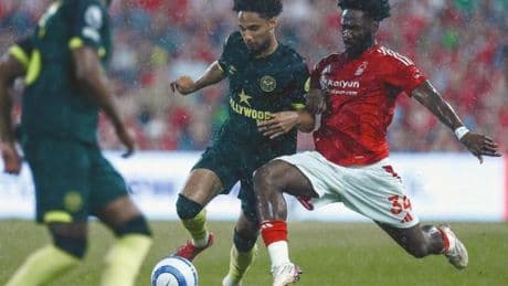 El Brentford complica la Champions del Forest