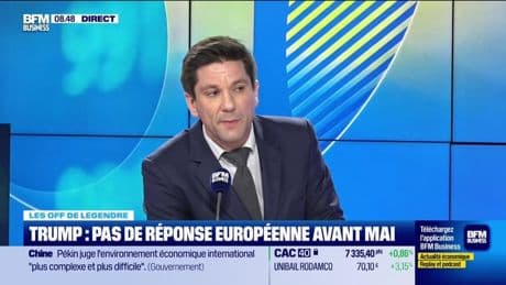 Les off de Legendre : Trump, pas de réponse européenne avant mai - 16/04