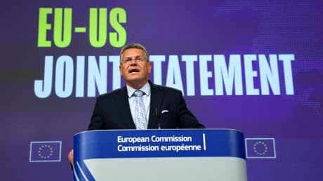 Les droits de douane américains fixés à 15% pour les voitures européennes, pas d’exemption pour le vin
