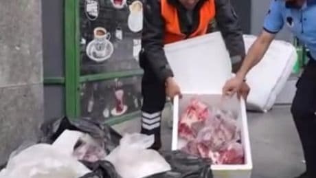 Usulsüz taşınan 300 kilo ete el konuldu