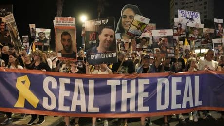 Massendemonstration in Israel für Geisel-Deal