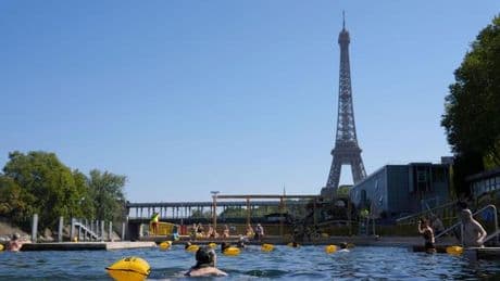 Schon über 80.000 Besucher: Freibäder in der Seine in Paris sind Riesenerfolg
