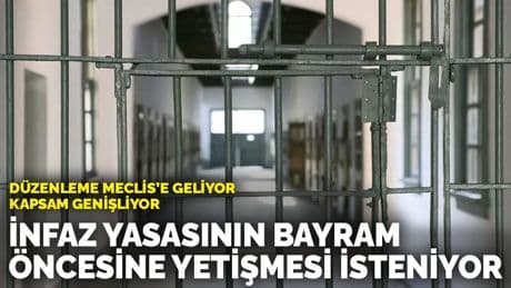 Düzenleme Meclis’e geliyor, kapsam genişliyor! İnfaz yasasının bayram öncesine yetişmesi isteniyor