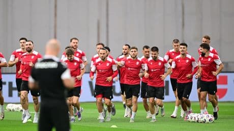 Gürcistan, Türkiye maçının hazırlıklarını tamamladı