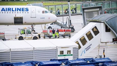 Flug mit Afghanen in Deutschland gelandet