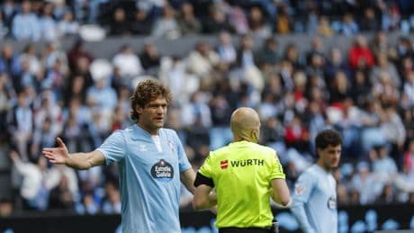 El audio de la expulsión de Marcos Alonso: "Tiene control de balón"