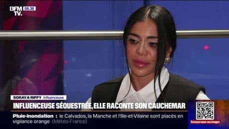 L'influenceuse Soraya Riffy se confie sur sa violente agression lors de son home-jacking