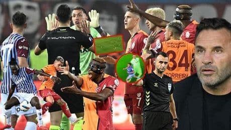 Trabzonspor-Galatasaray Fırat Aydınus ve Uğur Meleke değerlendirdi! Pozisyon ofsayt mı faul mü? VAR, orta hakemi çağırarak hata mı yaptı?