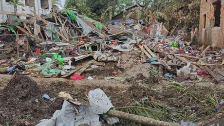 Military airstrike on schools in western Myanmar kills at least 18 people, most of them students