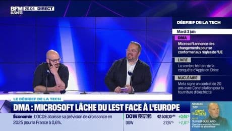 DMA : Microsoft lâche du lest face à l'Europe - 03/06