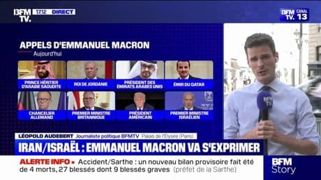 Frappes israéliennes en Iran: Emmanuel Macron donnera une conférence de presse en fin de journée