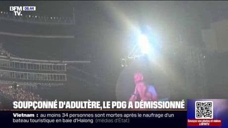 Soupçonné d'adultère au concert au Coldplay, le PDG d'Astronomer démissionne