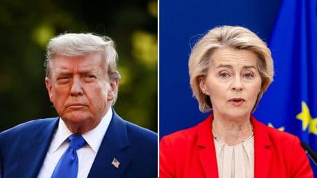 Handelskonflikt: Trump verkündet Einigung im Zollstreit mit der EU – Zölle von 15 Prozent