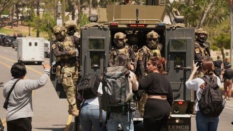 Immigration agents swarm MacArthur Park in Los Angeles in show of force drawing ire of Mayor Karen Bass