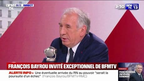 Mort d'Élias: "La société dans laquelle on vit est une société de violence perpétuelle", déplore François Bayrou