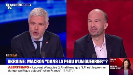 Guerre en Ukraine: Manuel Bompard (LFI) estime "qu'il faut sortir de cette illusion d'une issue qui serait militaire à ce conflit" et défend "une issue diplomatique"