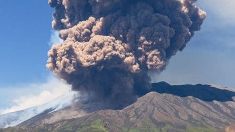 Mount Etna Erupts in Sicily, Sending Hikers Scrambling for Cover