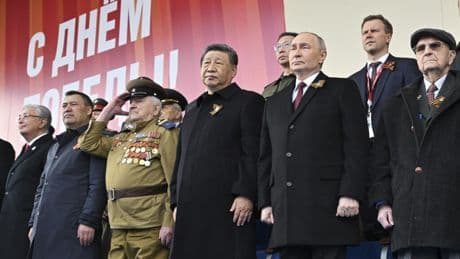 Russia-China unity on display as Putin hosts leaders at Victory Day parade