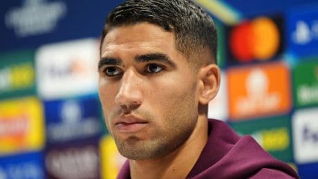 Achraf Hakimi, alto y claro, sobre la acusación de violación: "No me culpo por nada, estoy tranquilo y pienso en el fútbol"