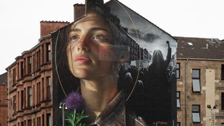 Mural tribute to Glasgow political firebrand unveiled in Govan