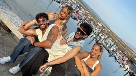 Verbenas de pueblo y ropa a juego: el reencuentro de Edi, Violeta, Ruvens y Laura que enloquece a los fans de 'GH'