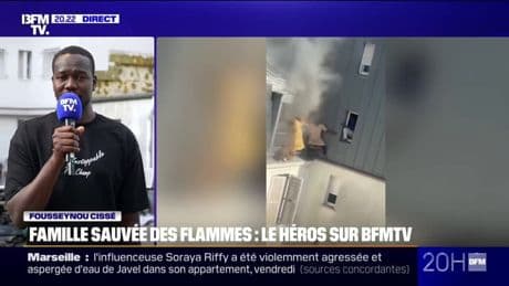 "Je n'ai pas hésité [...] ils étaient en situation de détresse": Fousseynou Cissé raconte comment il a sauvé une famille de six personnes d'un incendie dans le 18e arrondissement de Paris