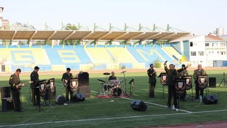 Ağrı'daki 30 Ağustos etkinliklerinde bandodan renkli konser